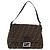 FENDI Zucca Canvas Mamma Baguette Schultertasche Braun Schwarz Auth 200470V - Ansicht 13