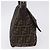 FENDI Zucca Canvas Mamma Baguette Schultertasche Braun Schwarz Auth 200470V - Ansicht 4