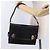 Salvatore Ferragamo Gancini Schultertasche aus Leder Schwarz Gold Auth 202991A Golden - Ansicht 32