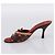 LOUIS VUITTON Monogram Cherry Mule Sandals 36 Marron LV Auth 202717 Braun Monogramm - Ansicht 14