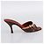 LOUIS VUITTON Monogram Cherry Mule Sandals 36 Marron LV Auth 202717 Braun Monogramm - Ansicht 15