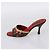 LOUIS VUITTON Monogram Cherry Mule Sandals 36 Marron LV Auth 202717 Braun Monogramm - Ansicht 5