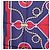 Sciarpa CARTIER in seta blu navy e rosso Auth am12567M - vista 18