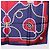 Sciarpa CARTIER in seta blu navy e rosso Auth am12567M - vista 23