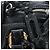 Chloé Borsa a mano Chloe Paddington in pelle nera oro argento Auth 200455V Nero D'oro - vista 20