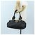 Chloé Borsa a mano Chloe Paddington in pelle nera oro argento Auth 200455V Nero D'oro - vista 26