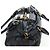 Chloé Borsa a mano Chloe Paddington in pelle nera oro argento Auth 200455V Nero D'oro - vista 6