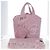 CHANEL Set Borsa Spiaggia e Asciugamano Big Coco Pile Pink CC Auth 200851SAM Rosa - vista 12