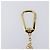 LOUIS VUITTON Porte Cles Hollywood Charm Metal Gold Tone M65382 LV Auth 202823A - vista 2