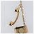 LOUIS VUITTON Porte Cles Hollywood Charm Metal Gold Tone M65382 LV Auth 202823A - vista 3