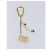 LOUIS VUITTON Porte Cles Hollywood Charm Metal Gold Tone M65382 LV Auth 202823A - vista 5