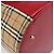Bolsa de Mão Vanity Burberrys Nova Check Canvas Bege Gold Auth 200484A Dourado - vista 9