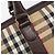 Borsa Boston Burberrys Nova Check Canvas Beige Gold Auth 200426V D'oro - vista 10
