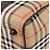 Borsa Boston Burberrys Nova Check Canvas Beige Gold Auth 200426V D'oro - vista 14