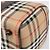 Borsa Boston Burberrys Nova Check Canvas Beige Gold Auth 200426V D'oro - vista 16