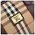 Borsa Boston Burberrys Nova Check Canvas Beige Gold Auth 200426V D'oro - vista 17