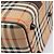 Borsa Boston Burberrys Nova Check Canvas Beige Gold Auth 200426V D'oro - vista 9