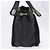 Chloé Borsa Chloe Paraty in pelle nera e oro Auth ka6106 Nero - vista 4