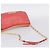 Borsa a tracolla con catena Miu Miu Pelle Rosa Oro Auth BA15636V D'oro - vista 7