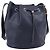 Borsa a tracolla Christian Dior in pelle blu navy e oro Auth ti3995