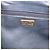 Borsa a tracolla Christian Dior in pelle blu navy e oro Auth ti3995 - vista 11