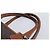 Céline Borsa Boston CELINE Macadam Canvas PVC Leather Brown Gold Auth 200674 Marrone D'oro - vista 14