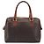 Céline Borsa Boston CELINE Macadam Canvas PVC Leather Brown Gold Auth 200674 Marrone D'oro - vista 2