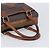 Céline Borsa Boston CELINE Macadam Canvas PVC Leather Brown Gold Auth 200674 Marrone D'oro - vista 8