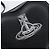 Borsa a tracolla Vivienne Westwood in pelle nera argento Auth 202138V Nero - vista 19