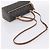 Céline CELINE Macadam Canvas Triomphe Cylinder Bag PVC 2way Brown Gold Auth 203772SAM Castaño Dorado - vista 8