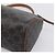 Céline CELINE Macadam Canvas Triomphe Cylinder Bag PVC 2way Brown Gold Auth 203772SAM Castaño Dorado - vista 9