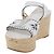 Sandali LOUIS VUITTON Star Board Line in pelle bianca LV Auth 202318M Bianco - vista 2