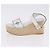 Sandali LOUIS VUITTON Star Board Line in pelle bianca LV Auth 202318M Bianco - vista 22