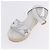 Sandali LOUIS VUITTON Star Board Line in pelle bianca LV Auth 202318M Bianco - vista 23