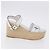 Sandali LOUIS VUITTON Star Board Line in pelle bianca LV Auth 202318M Bianco - vista 5