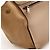 Céline Borsa Celine Trapeze in pelle e camoscio Taupe Sabbia - vista 10