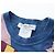 T-shirt Christian Dior in cotone Blue Auth 203044M - vista 14