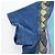 T-shirt Christian Dior in cotone Blue Auth 203044M - vista 5