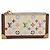 LOUIS VUITTON Monogram Multicolor Pochette Cles White M92655 LV Auth BA15747 Weiß - Ansicht 13