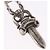 Pendente Dagger Chrome Hearts Top Ag925 Silver Auth 203052M Argento - vista 7
