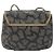 Autre Marque Borsa a tracolla SAINT LAURENT PVC Canvas Gray Auth 200711 Marrone - vista 2