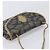 Autre Marque Borsa a tracolla SAINT LAURENT PVC Canvas Gray Auth 200711 Marrone - vista 6
