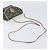 Autre Marque Borsa a tracolla SAINT LAURENT PVC Canvas Gray Auth 200711 Marrone - vista 7