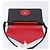 LOUIS VUITTON Epi Osh Shoulder Bag Black Red M52444 LV Auth BA15647 Nero Rosso - vista 19