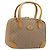 Bolso de mano GUCCI Micro GG Supreme PVC Beige Gold 000 39 0030 Auth BA15706 Dorado