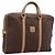 Céline Borsa Business CELINE Macadam PVC Pelle Marrone Tono Oro Auth ti4006