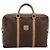 Céline Borsa Business CELINE Macadam PVC Pelle Marrone Tono Oro Auth ti4006 - vista 13
