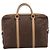 Céline Borsa Business CELINE Macadam PVC Pelle Marrone Tono Oro Auth ti4006 - vista 2