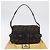 Borsa a tracolla FENDI Zucca Canvas con catena Nero Marrone Auth 201338V - vista 12
