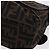 Borsa a tracolla FENDI Zucca Canvas con catena Nero Marrone Auth 201338V - vista 17
